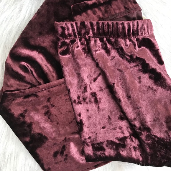2 velvet leggings - Picture 6 of 6